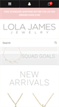 Mobile Screenshot of lolajamesjewelry.com